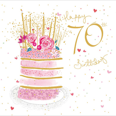 Happy 70th Birthday - The Alresford Gift Shop