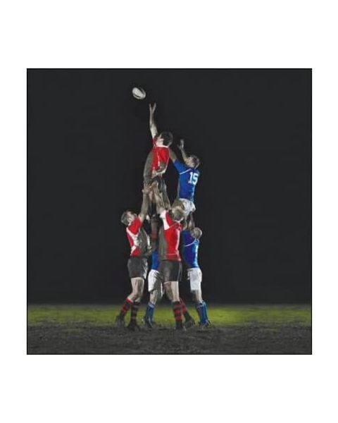 Line-out rugby card