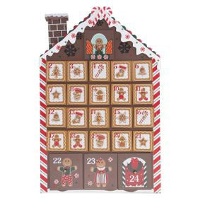 Advent gingerbread house by Gisela Graham