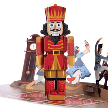 Load image into Gallery viewer, The Nutcracker - Handmade pop up card -
