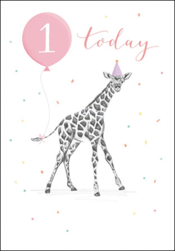 1 today - pink giraffe