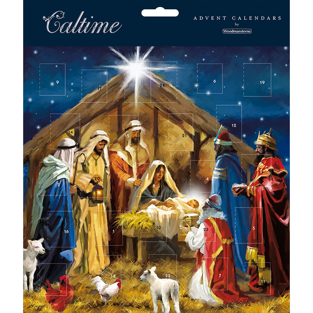 Advent calendar ( square) - Nativity