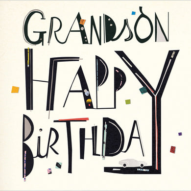 Grandson Happy Birthday - The Alresford Gift Shop