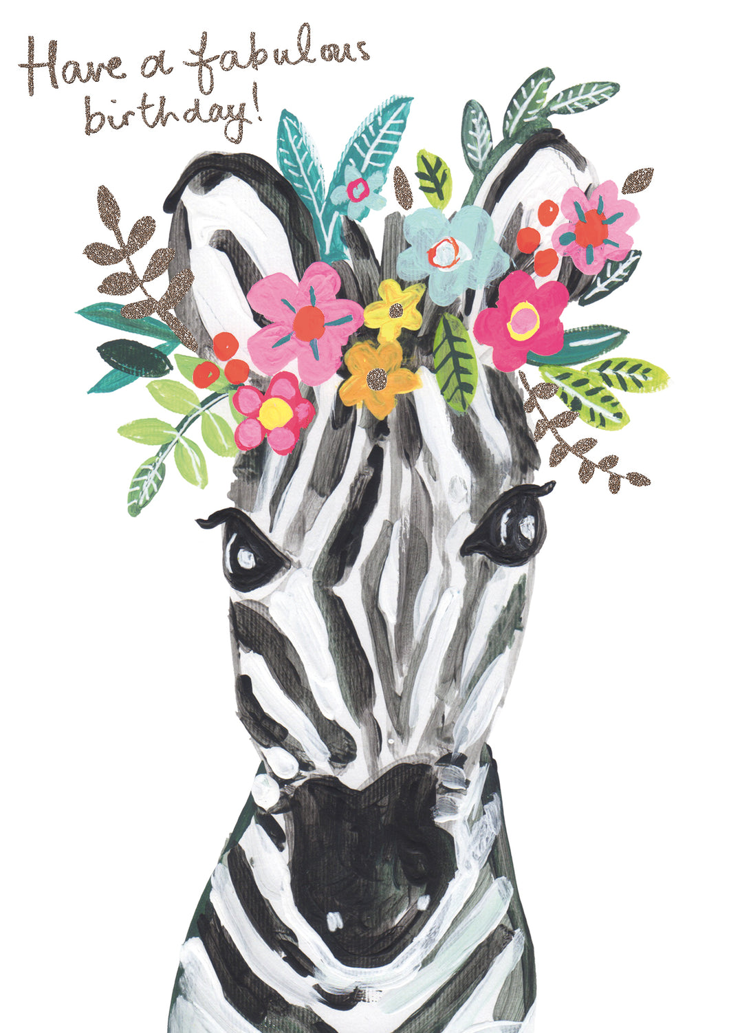 Have a fabulous birthday ( zebra) - The Alresford Gift Shop