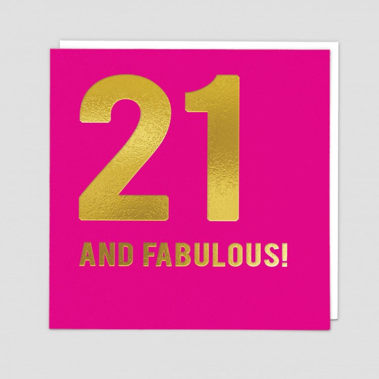 21 And Fabulous! - The Alresford Gift Shop