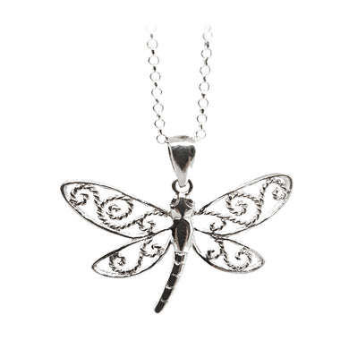 Sterling silver dragonfly - The Alresford Gift Shop