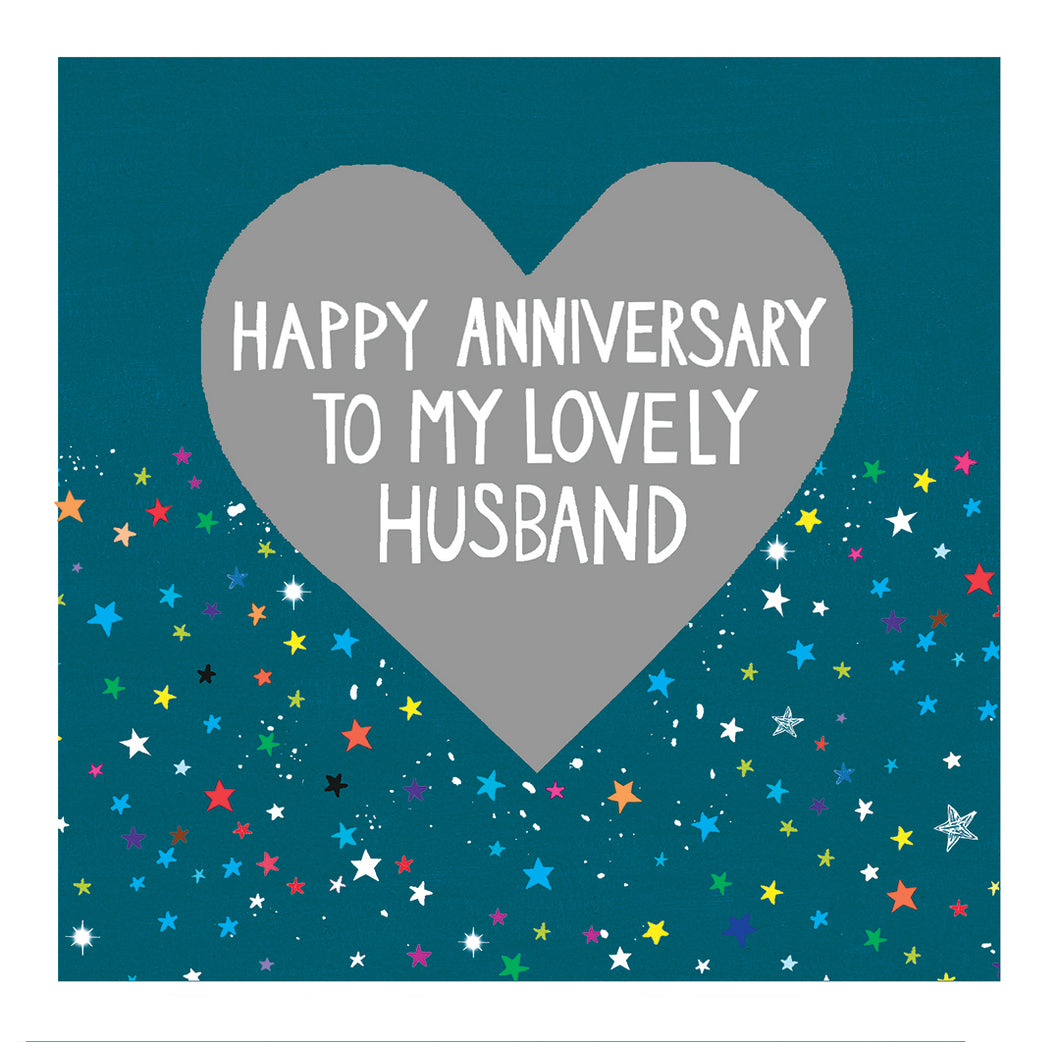 Happy Anniversary to my lovely Husband - The Alresford Gift Shop