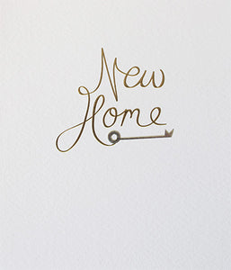 New Home greeting card