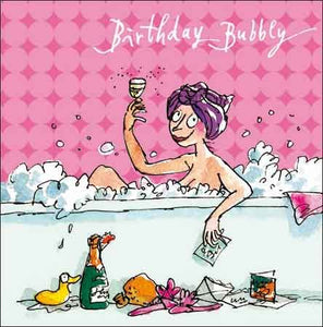 Quentin Blake - Birthday Bubbly - The Alresford Gift Shop