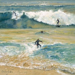 Classics - Surfers on the Crest by Timothy Easton
