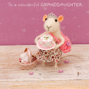 To a wonderful granddaughter