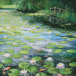 Waterlilies by Lucy Grosmith